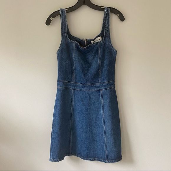 Reformation Dresses & Skirts - Reformation Denim Mini Dress size 4 NWOT Parker Dress Kasai